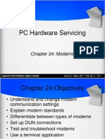 PC Hardware Servicing: Chapter 24: Modems