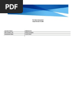 Pre-Sales Assessment Cloud Version V1.040: Operator Name: Site Location / ID: Rivera, Uruguay Assessment Date: 01/07/2013