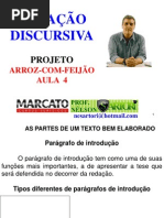 redação arroz com feijão