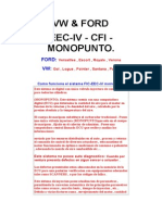 Inyeccion Eec-IV - Cfi - Monopunto