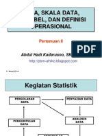 STAT KES - Slide II - Data-Skala-Var-DO