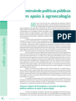 Construindo Politicas Publicas Rumo A Agroecologia Revistaagriculturas
