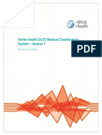 Verisk Health DXCG Medical Classification System - Version 7