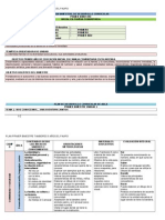 Plan Primer Bimestre Tambores 5 A El Pauro