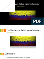 Un Sistema de Salud para Colombia