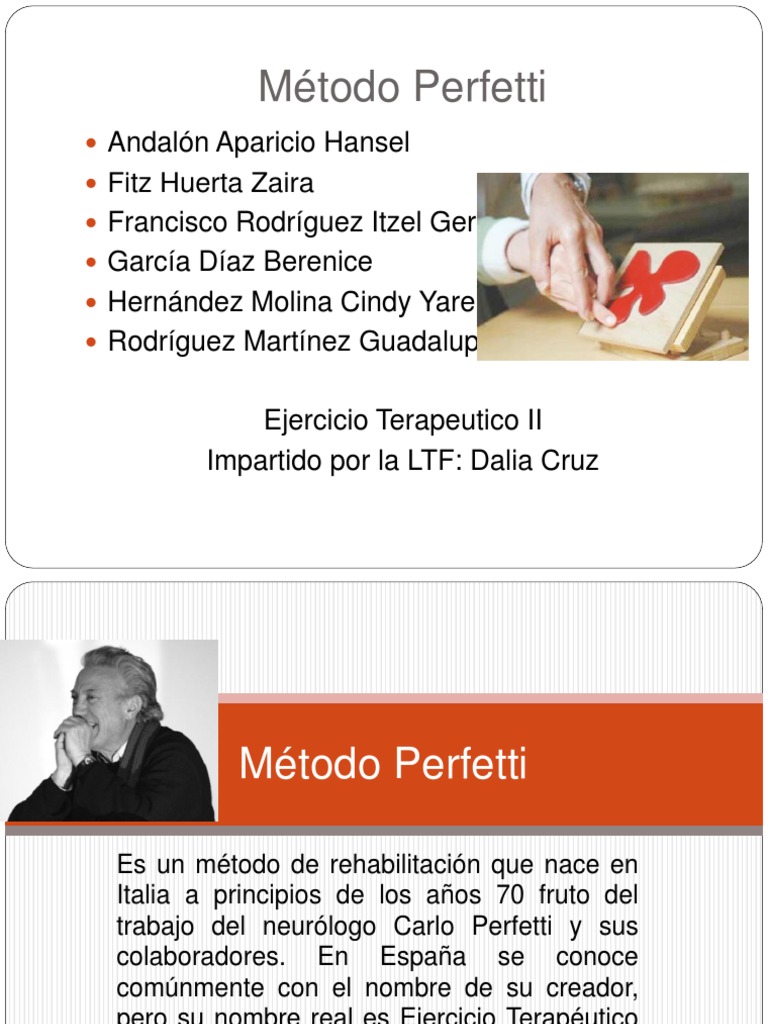 Método Perfetti: Rehabilitación Cognitiva | PDF | Atención | Cerebro
