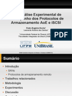 [Slides] Uma Análise Experimental de Desempenho dos Protocolos de Armazenamento AoE e iSCSI