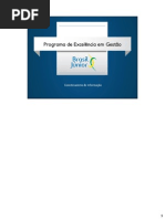 Treinamento sobre o PEG - Brasil Júnior