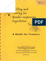 Skilling and Tooling For Gender-Responsive Legislation