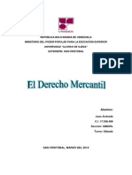 Ensayo Del Derecho Mercantil