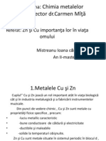 Prezentare Zn Si Cu -Power Point