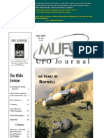 Cover of MUFON UFO Journal From March 1994.