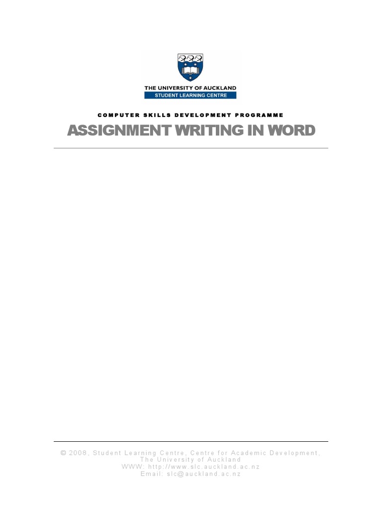 Ms Word Assignment | Microsoft Word | Typefaces