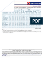 Dividend Yield Stocks - HDFC Sec - 26 09 09