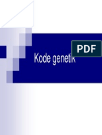 Kode genetik