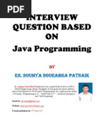 Java  Ques