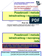 Posebnosti i Metode znanstvenog rada