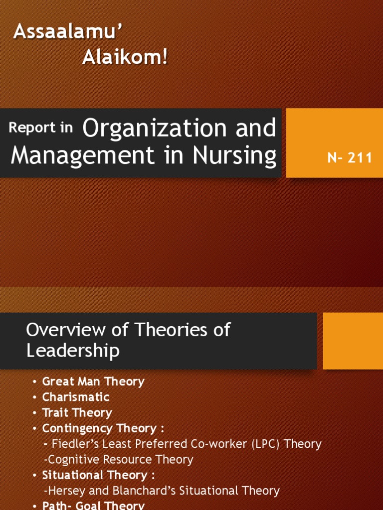 Overview of Leadership Theories | PDF | Transformational Leadership ...