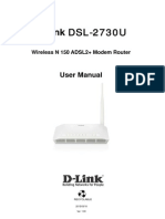 Dsl-2730u U1 User Manual v1.00 (Dme)