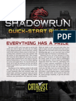 Shadowrun - Quick Start Rules, 5th edition