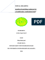 Jurnal Reading "Objectively Monitored Patching Regimens For Treatment of Amblyopia: Randomised Trial"