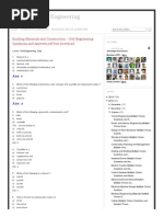 Download Building Materials and Construction - Civil Engineering Questions and Answers PDF Free Download - Preparation for Engineering by js kalyana rama SN214391662 doc pdf