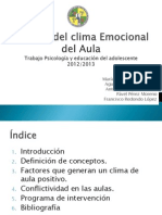 Gestión del Clima Emocional