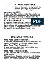 Retention Chemistry