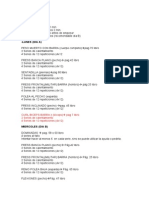 Lunes (Dia A) : CURL BICEPS BARRA Z (Bíceps) Pag 7 Libro 2 Series de Calentamiento 4 Series de 12 Repeticiones (4x12)