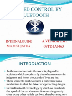 Car Speed Control by Using Bluetooth