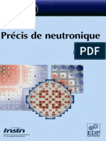 précis de neutronique