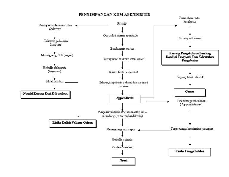 Penyimpangan Kdm Appendisitis