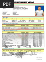 RESUME FOR DECK CADET