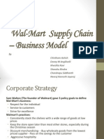 Wal-Mart Supply Chain Business Model