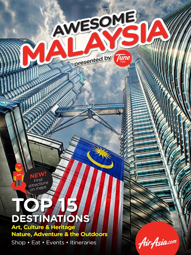 Airasia Awesome Malaysia Travel Guide English Tourism And