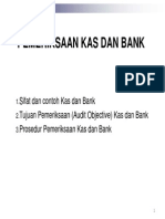 Pemeriksaan Kas Dan Bank