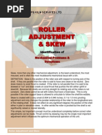 Roller Adjustment and Skew