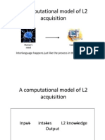 A Computational Model of L2 Acquisition