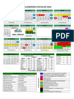 calendário 2014 em doc