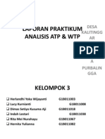 Laporan Praktikum Atp Dan Wtp