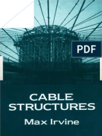 H. Max Irvine Cable Structures Structural Mechanics 1981