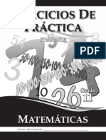 Ejercicios de Practica Matemáticas 2014