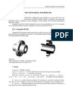 Sectionarea Solidelor