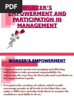 Download WORKERS EMPOWERMENT AND PARTICIPATION IN MANAGEMENT by s20singh SN21443240 doc pdf
