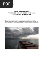 Download Deck Machineries Windlass  Winches onboard offshore and ashore by AlexEcnom SN214433746 doc pdf