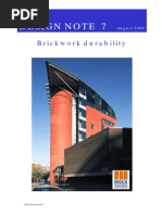 Brickwork Durability