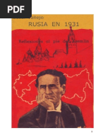 Cesar Vallejo - Rusia en 1931