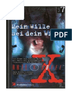 (eBook - German) Akte X Novel - Bd. 07 - Mein Wille Sei Dein Wille