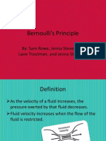 Bernoullis Principle