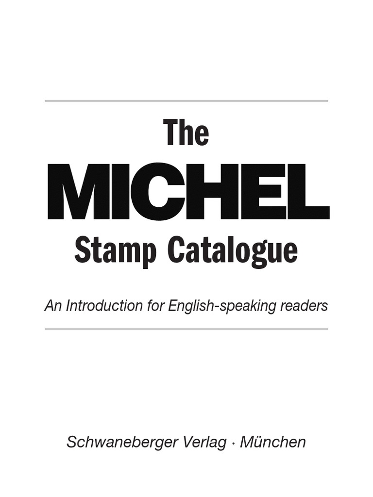 MICHEL STAMP CATALOGUE PDF FREE DOWNLOAD 2021 intelligence overview